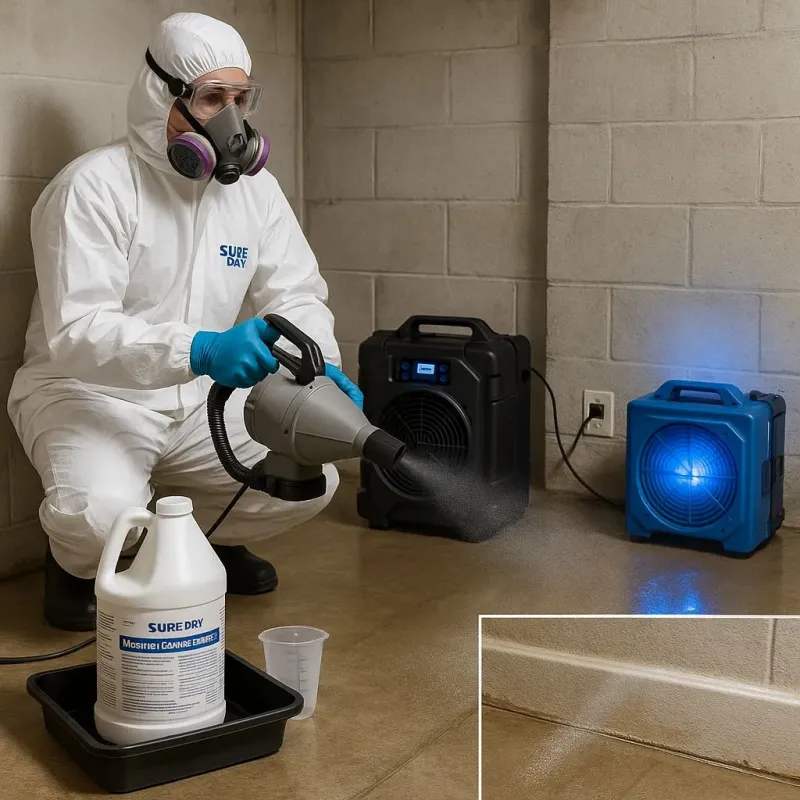 Sanitization and Odor Removal process in Throgs Neck, NY